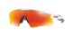 Occhiali da Sole Radar EV Path Polished White Prizm Ruby - Oakley